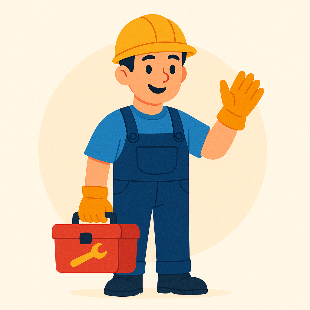 Emprendedor ofreciendo sus servicios en Obro